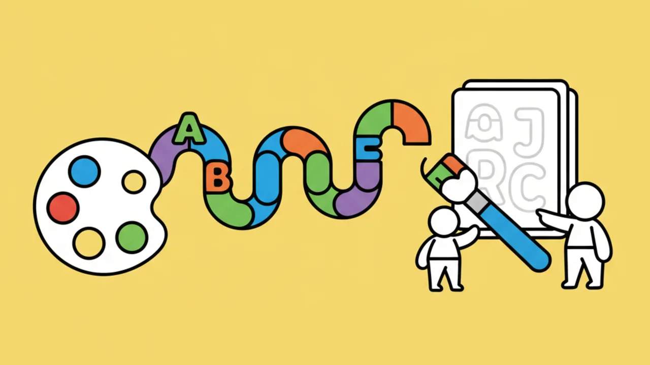 Alfabeto Ilustrado para Colorir: Aprenda com Arte e Cor