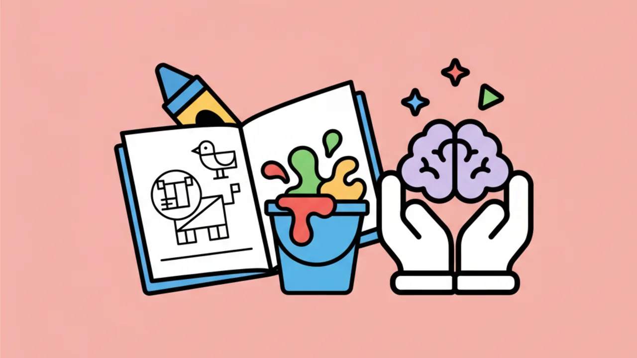 Como usar desenhos para colorir como atividade educativa infantil