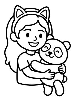 Coleção de desenhos para colorir: A Casa Mágica da Gabby para Colorir