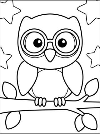 Coleção de desenhos para colorir: Desenhos de Aves para Colorir