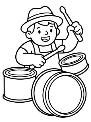 Coleção de desenhos para colorir: Mundo Bita: Dan para Colorir
