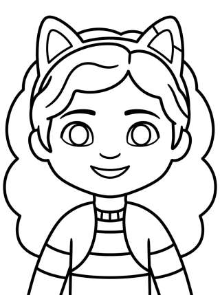 Coleção de desenhos para colorir: Gabby para Colorir