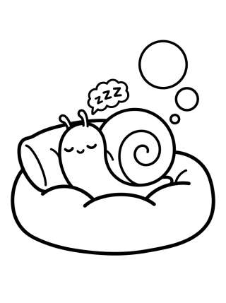 Coleção de desenhos para colorir: Desenhos do Gary o Caracol para Colorir