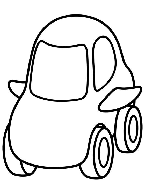 Desenho de Hot Wheels Carro Futurista para colorir e imprimir grátis