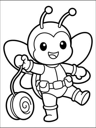 Coleção de desenhos para colorir: Desenhos da Ladybug para Colorir e Imprimir