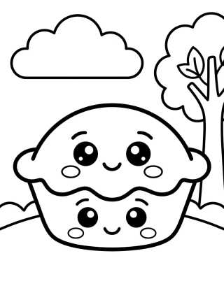 Desenho de Empadinha Amável para colorir e imprimir grátis
