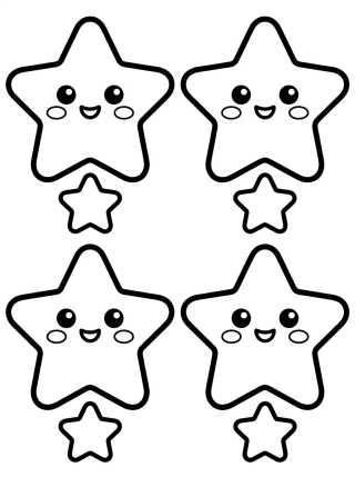 Desenho de Tracker de Hábitos de Estrelas para colorir e imprimir grátis