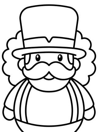Tito com Chapéu do Bita para colorir Desenho de Tito com Chapéu do Bita para colorir e imprimir grátis