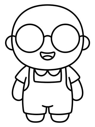 Coleção de desenhos para colorir: Tito do Mundo Bita para Colorir