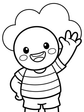 Coleção de desenhos para colorir: Tito do Mundo Bita para Colorir